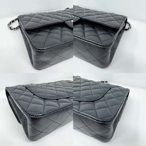 Chanel Classic Medium Caviar Double Flap bag - Picture 10 of 12